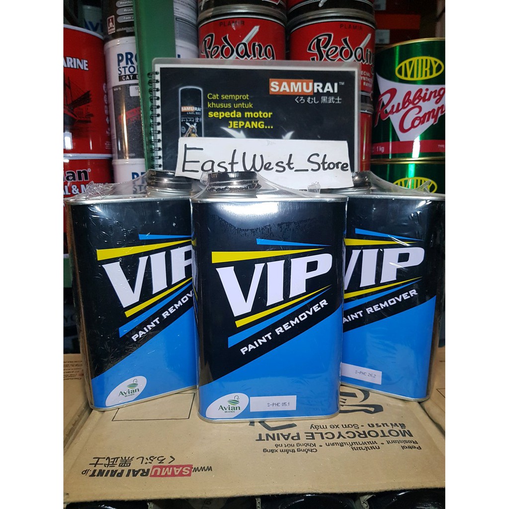 

VIP Paint remover Avian 1 Kg . Samurai Paint . Samurai Spray paint .