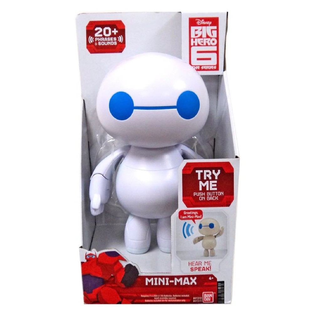 BANDAI BIG HERO 6 The Series 8-Inch MiniMax Figure with Sounds