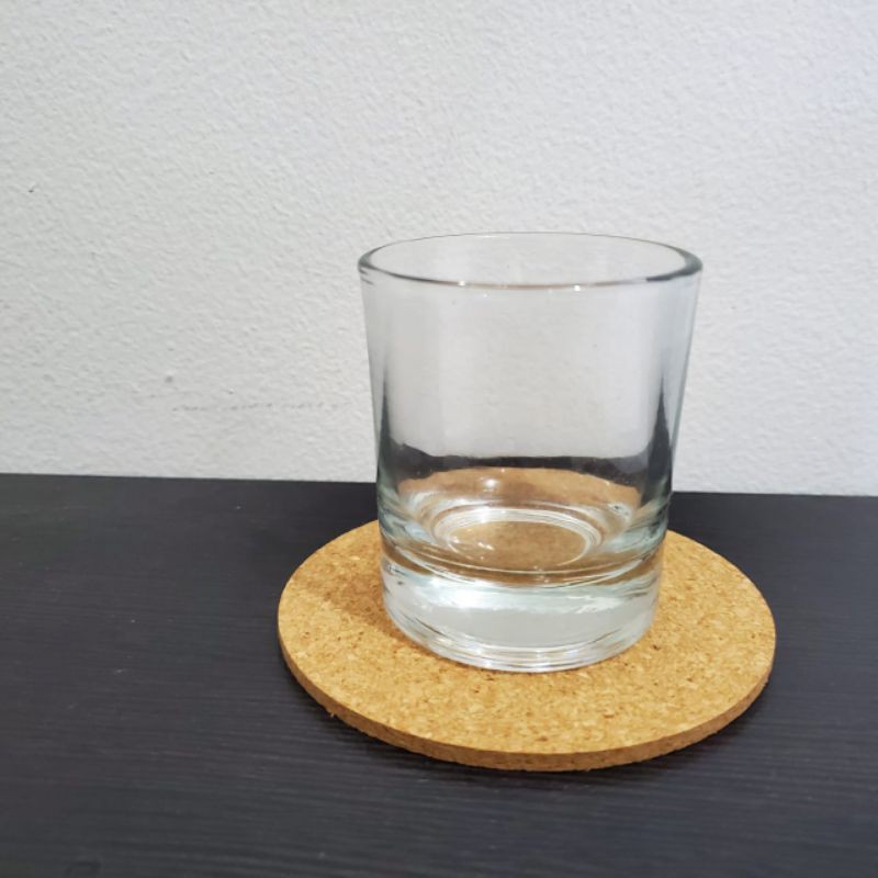 sloki 80ml sloki kaca - sloki minum - gelas kecil kontainer kaktus lilin