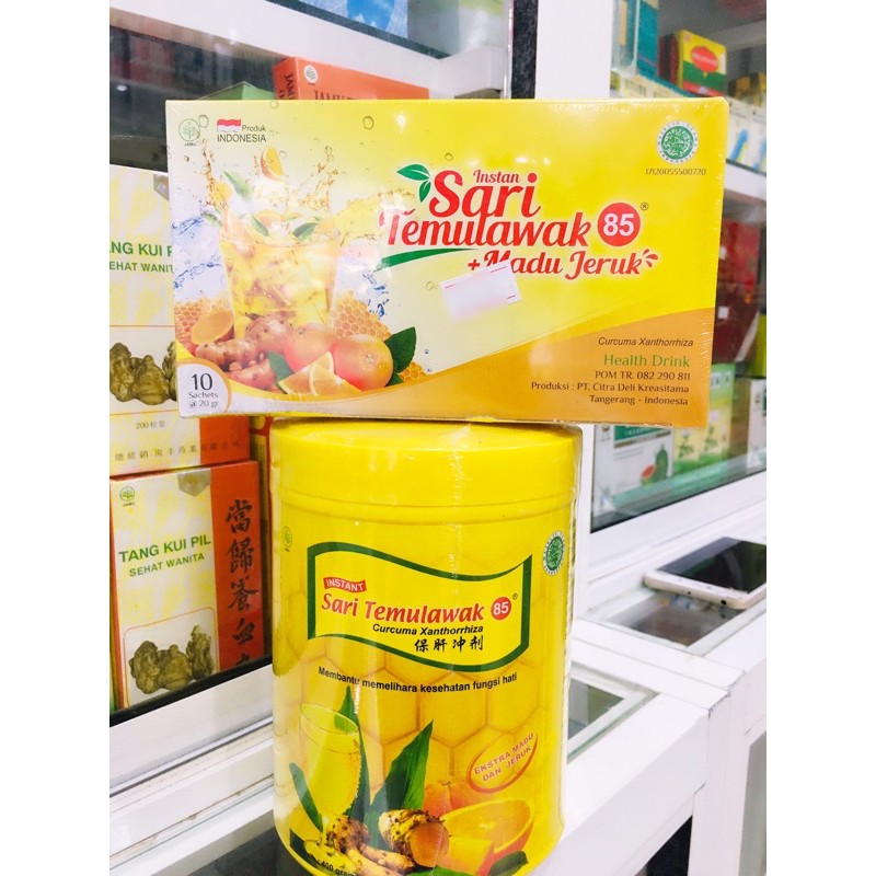 

Sari Temulawak Istant + Madu Jeruk Kotak dan Kaleng