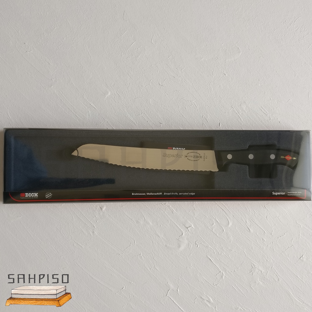 F Dick Superior Bread Knife Serrated Edge 21cm 8.5 inch Pisau Fdick
