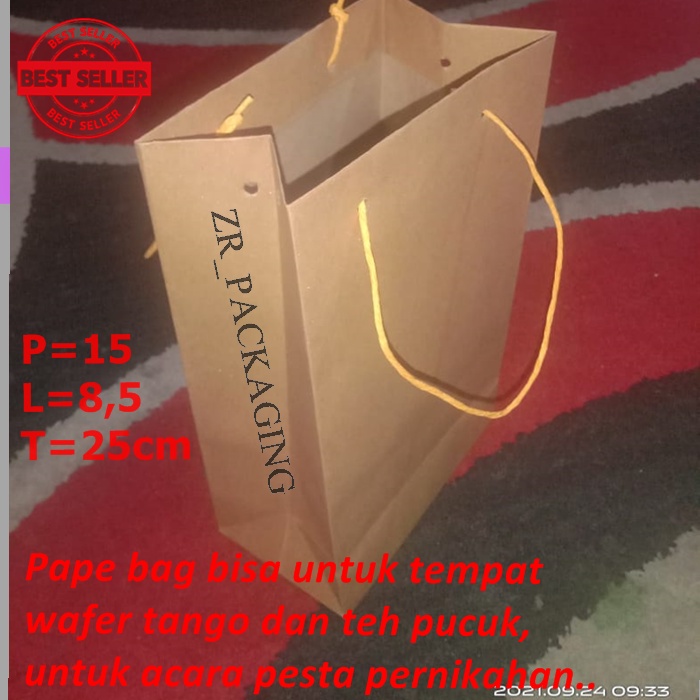 

Paper bag coklat mika / tempat souvenir/ paperbag kraft/paper bag polos/paper bag kotak kado/souvenir ulang tahun/kado tahun baru/kado natal