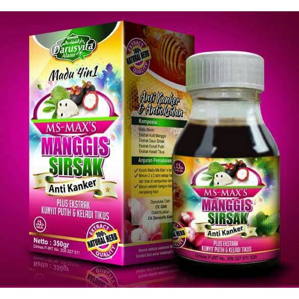 [COD] Madu MS Max's / Maxs 4 in 1 Darusyifa - ORIGINAL 100%