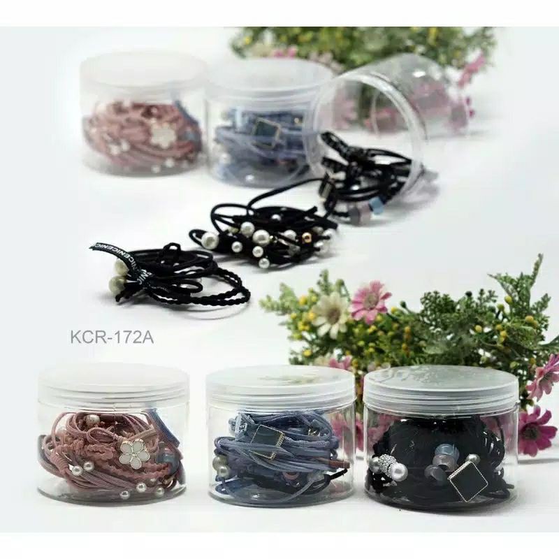 TERLARIS KUNCIRAN RAMBUT KOREA ISI 12 PCS (FREE TOPLES)