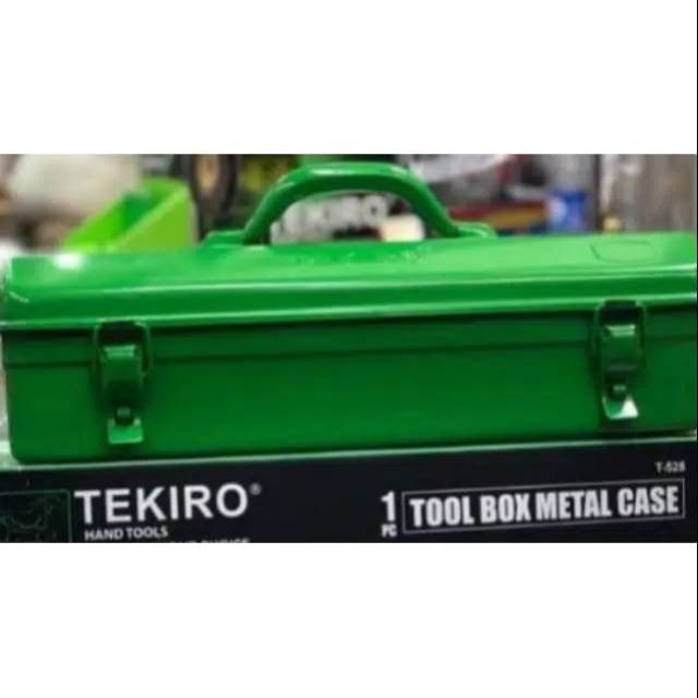 Tool box 1 susun (besi) Tekiro (41 x 15 x 12.5 cm) T - 325 Kecil &amp; T -528 Besar