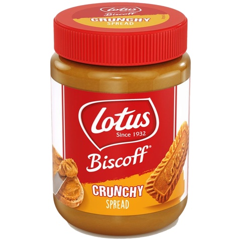 

Lotus Biscoff Crunchy Spread 380gr Selai Biskuit Caramel