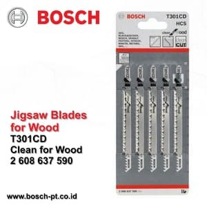 mata gergaji kayu jigsaw clean for wood t301cd bosch t 301 cd