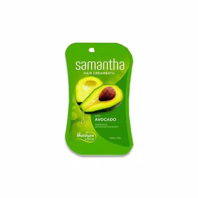 SAMANTHA Hair Creambath Avocado Perawatan Rambut Kulit Kepala Kering