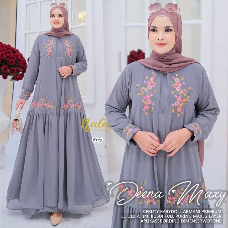 Denna maxy |  gamis ceruty bordil.ory_1