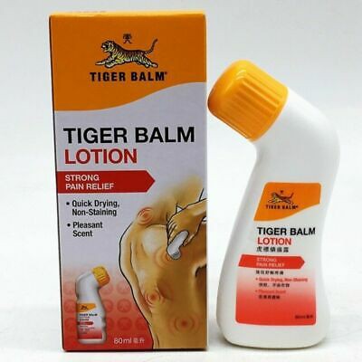 Tiger Balm Lotion 80ml / Tiger Balm Lotion Strength Pain Relief / Balsam Nyeri Otot Sendi