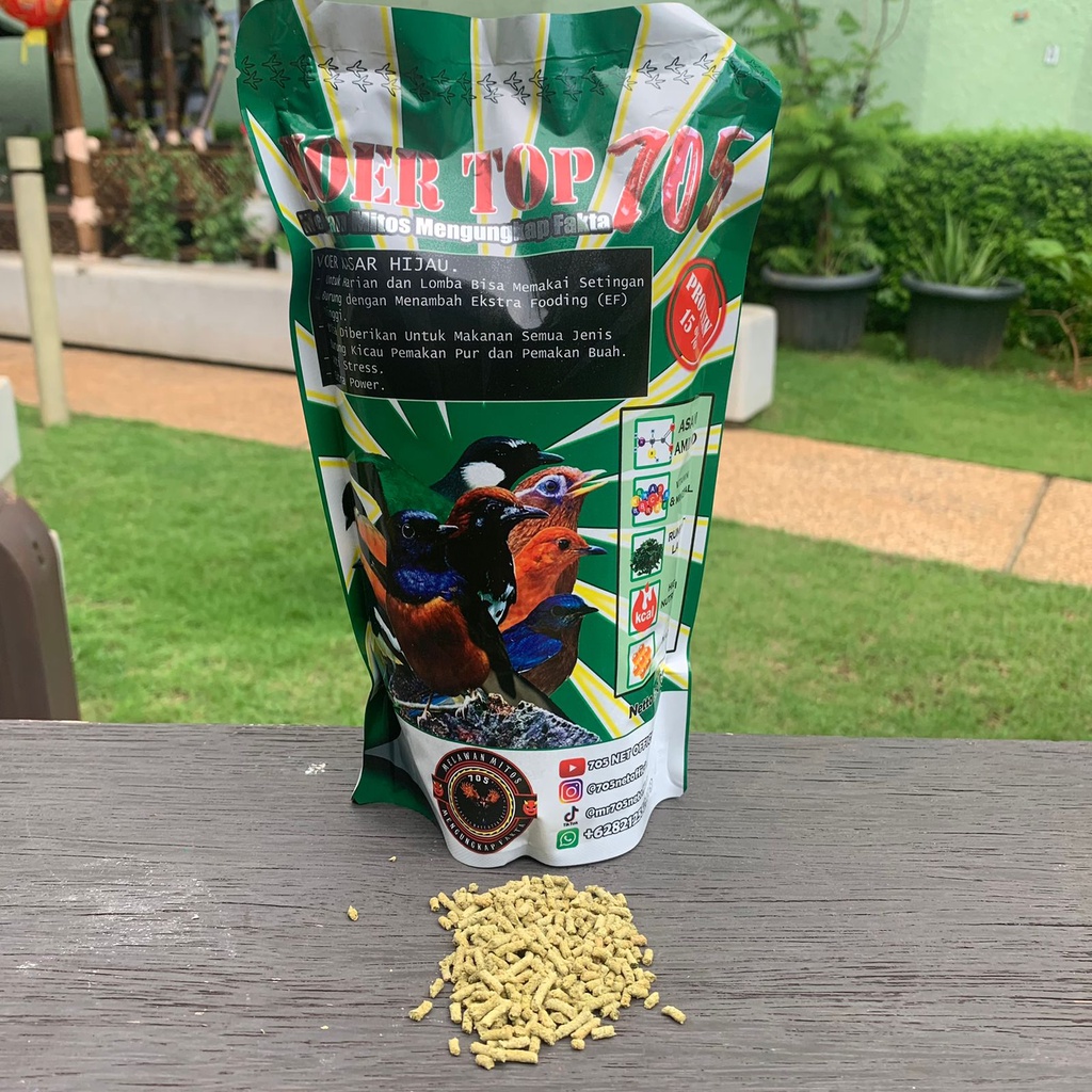 VOER TOP 705 HIJAU 350 GRAM