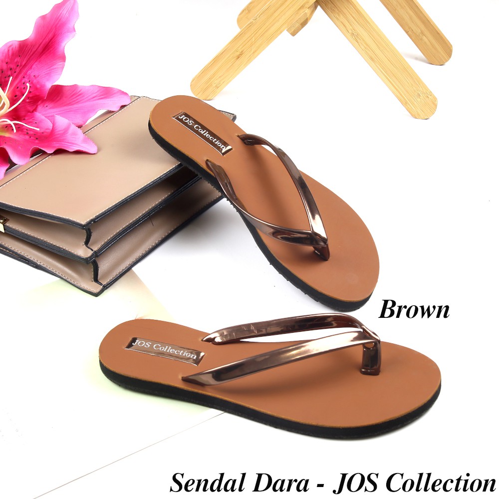 Sendal Jepit Wanita Flat - Dara by Jos Collection