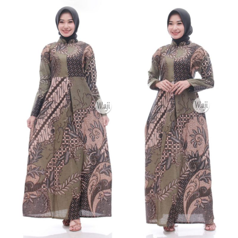 Batik couple keluarga modern terbaru set couple batik keluarga gamis jumbo termurah di shopee / Baju batikCOUPLE BATIK FAMILY