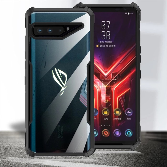 Case Asus ROG Phone 3 Case Softcase Hybrid Tranparan Hard Cover Premium