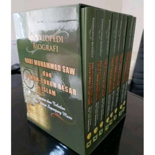 Ensiklopedi Biografi Nabi Muhammad Saw Tokoh Besar Islam 8 Jilid Shopee Indonesia