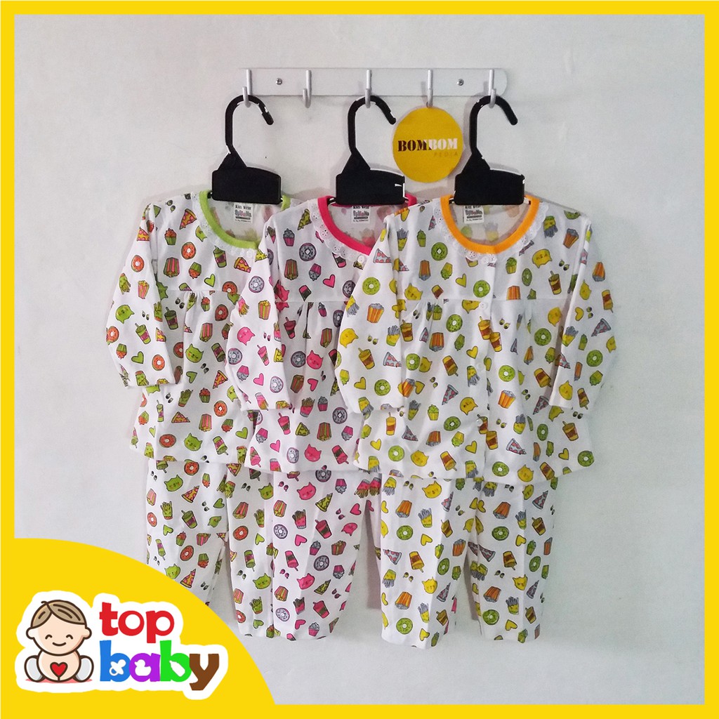 Baju Bayi Perempuan Pizza Syifana PYM12