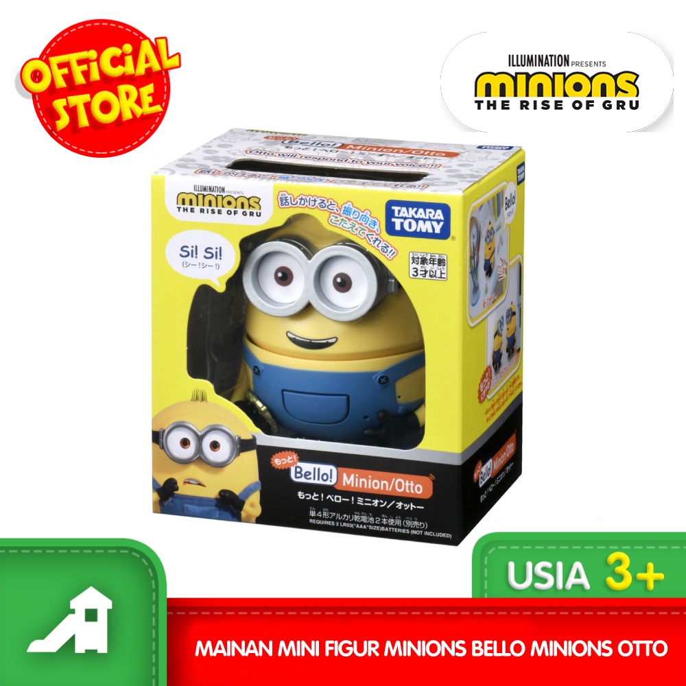 Mainan Mini Figur Minions Bello Minions Otto