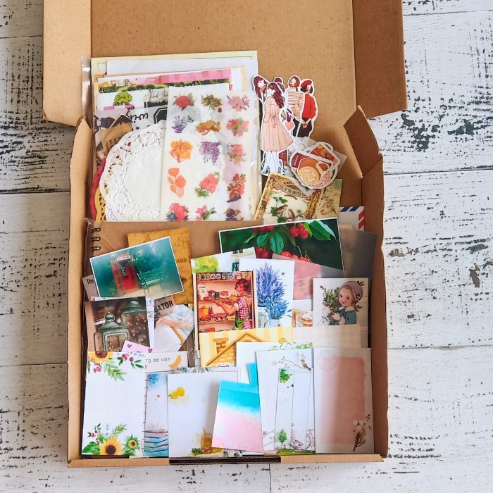

[RESTOCK] Journaling Kit Journaling set dengan notebook - polos