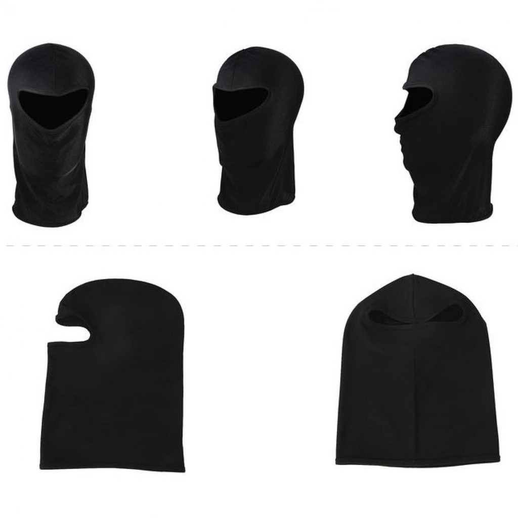 Bayar Ditempat Rhodey Full Face Spandex Masker Motor / Balaclava