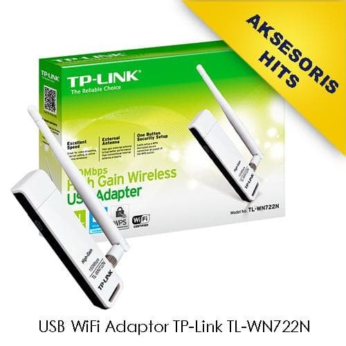 USB WiFi Adaptor TP-Link TL-WN722N GARANSI 1 TAHUN