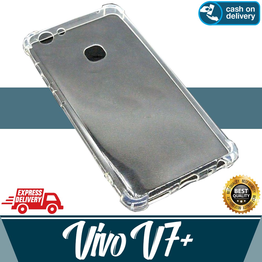 Anti Crack Casing Case Hp Vivo V7+ SoftCase Kesing Silicon Mika Hp Pelindung