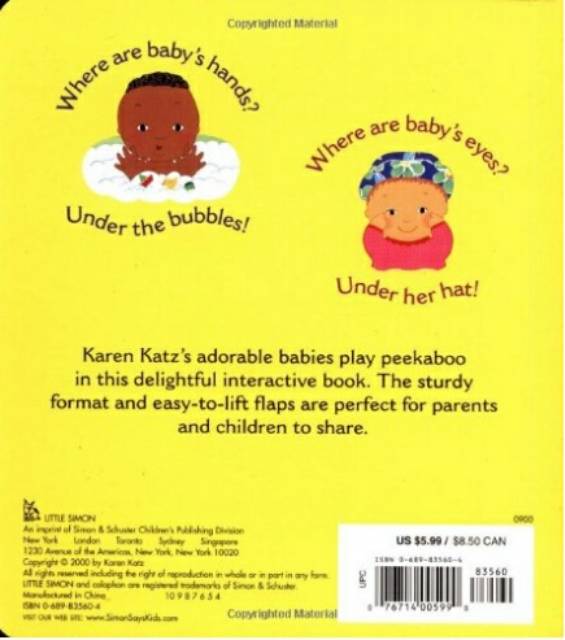 Original Where is baby's belly button/ lift-the-flap/board buku/buku import/buku anak/happychild