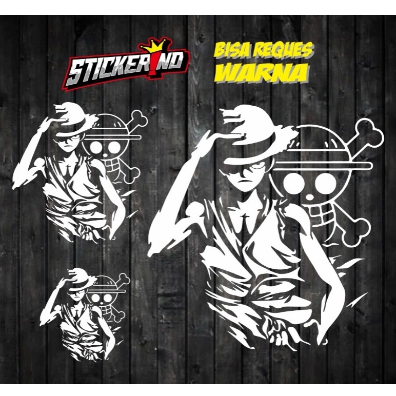 

STIKER CUTTING LUFFY ONE PIECE TERMURAH