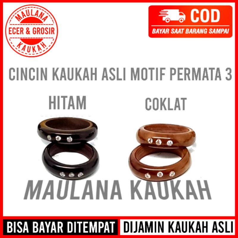 Jual Cincin Kayu Koka Kokka Kaoka Kaokah Kaukah Asli Original