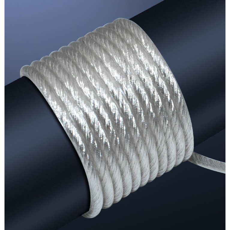 1 meter soft Litz wire OD 1.8mm Single strand 140 cores Single crystal copper Silver Plated core Litz cable earphone upgrade cable