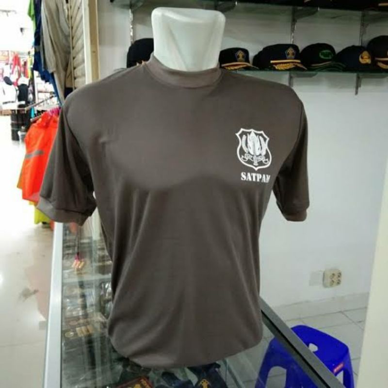 Kaos Satpam Security Lengan Pendek