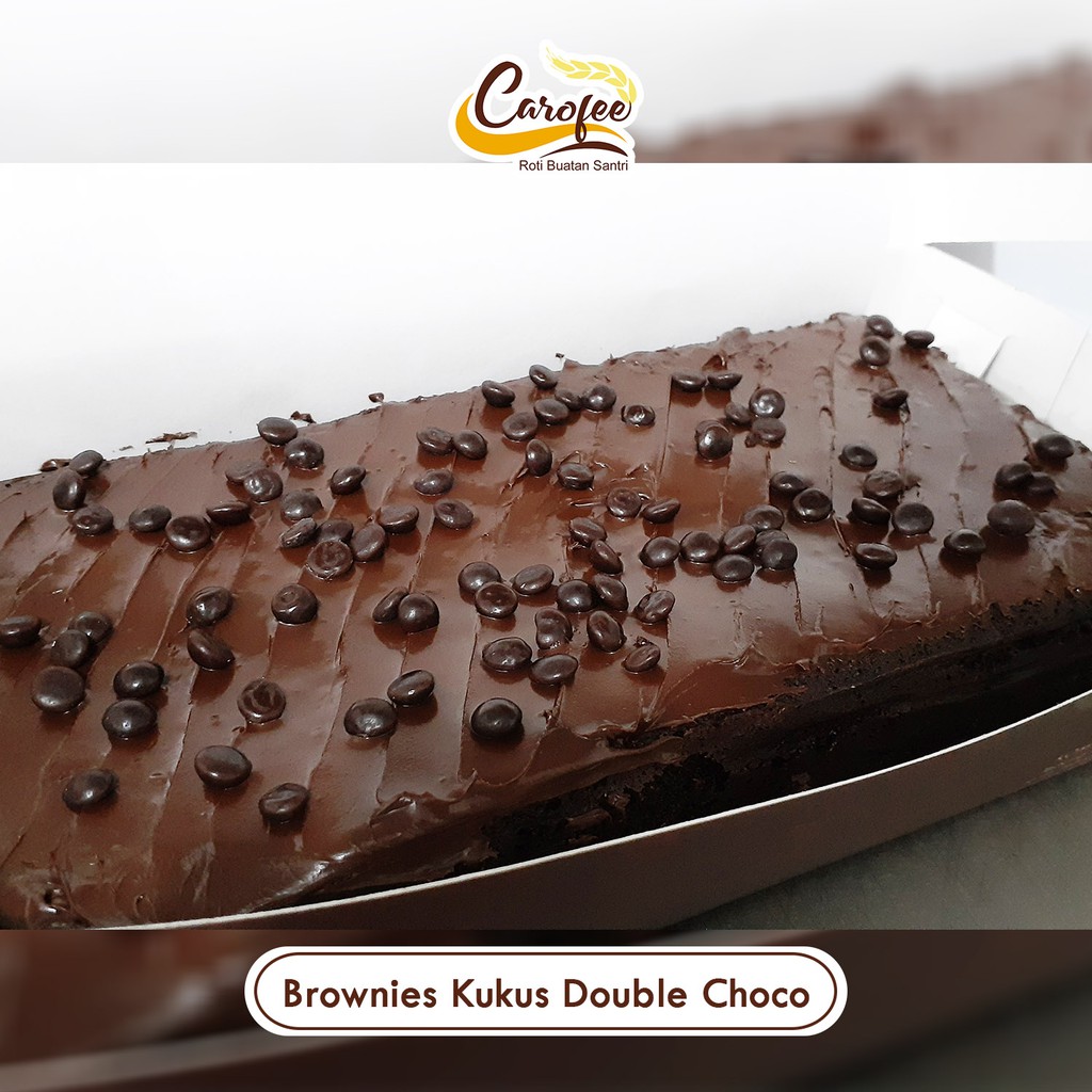 

BROWNIES KUKUS Carofee - Double Choco