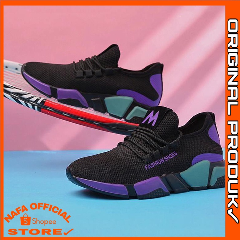 SW37 Sepatu Sneakers Wanita Korea NF