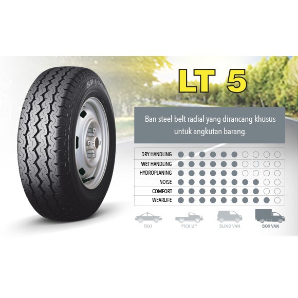 Ban Dunlop LT5 155R12