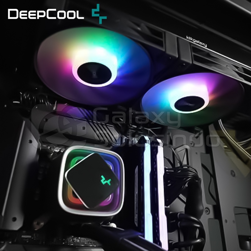 Deepcool LS520 ARGB Liquid Cooler - Black CPU Cooler