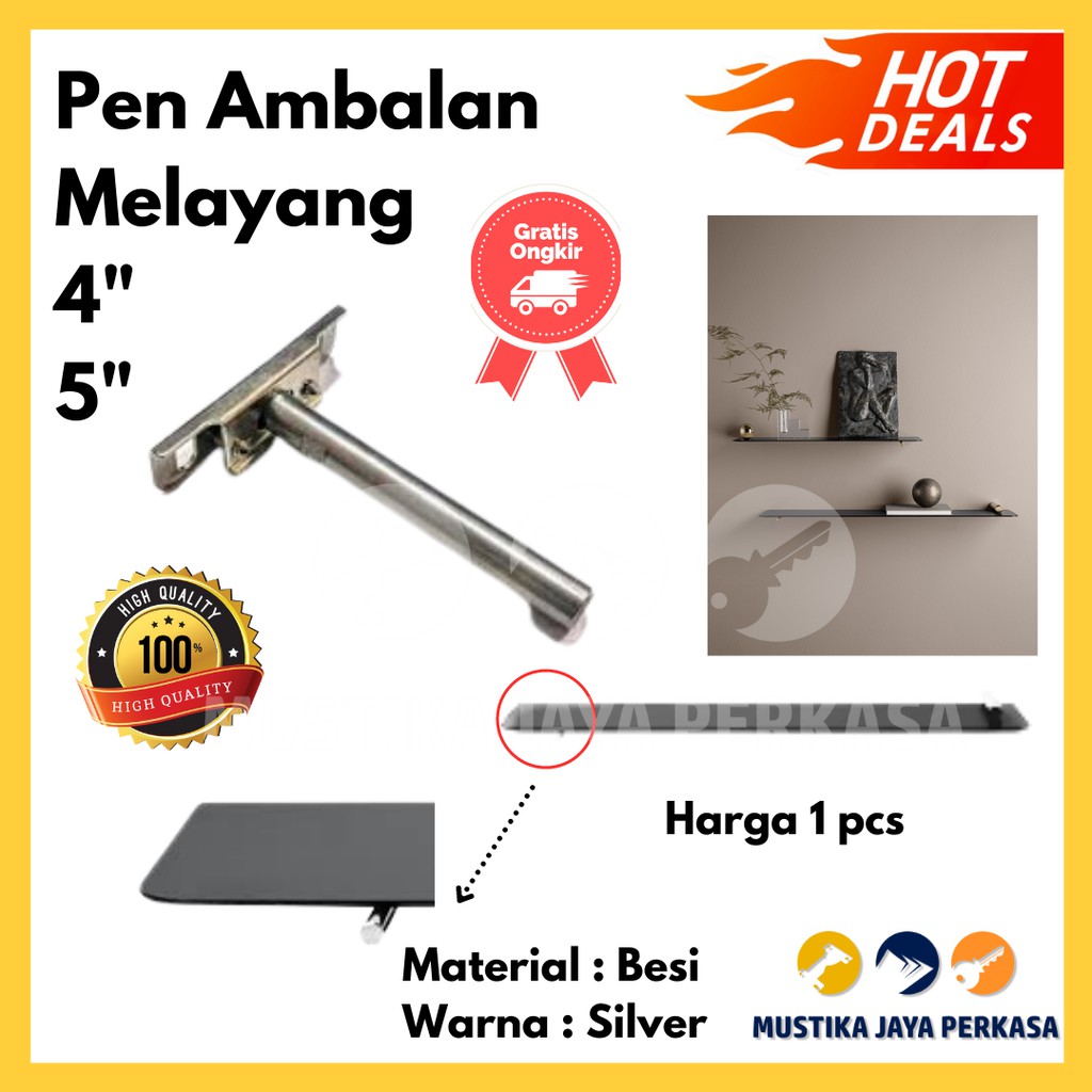 Ambalan Pen Melayang Bracket Layang Holo Rak Layang Murah