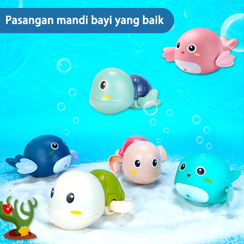 Bebek mainan mandi bayi/Bayi Bentuk DOLPHIN/Mainan Mandi Bayi Kura Kura/mainan mandi bayi(B81-82)