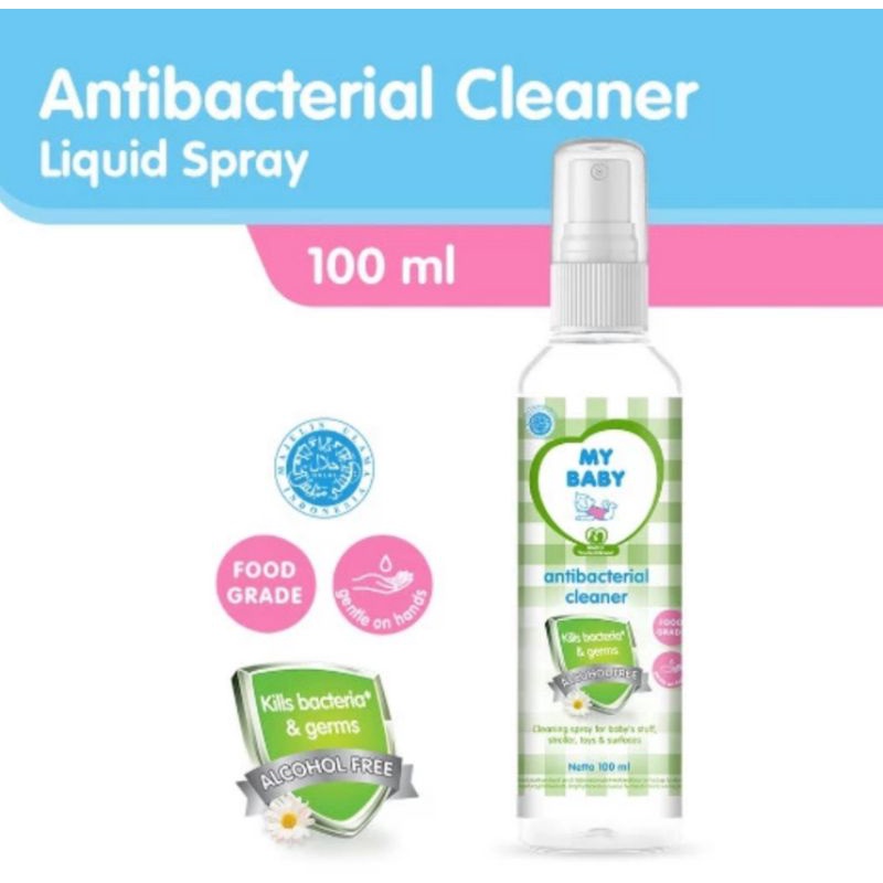 My Baby Cleaner Disinfektan Spray / Membersihkan Perlengkapan Makan , Empeng dan Mainan Bayi / Foodgrade Sanitizer