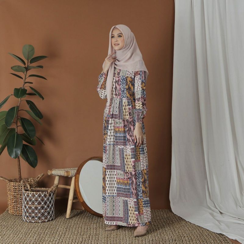 le khari  gamis sonia  pattern