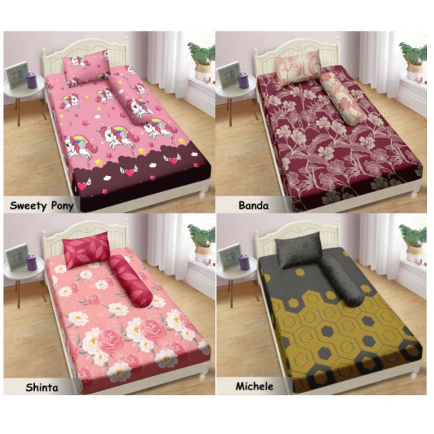 Sprei Lady Rose Ukuran Extra Single 120x200