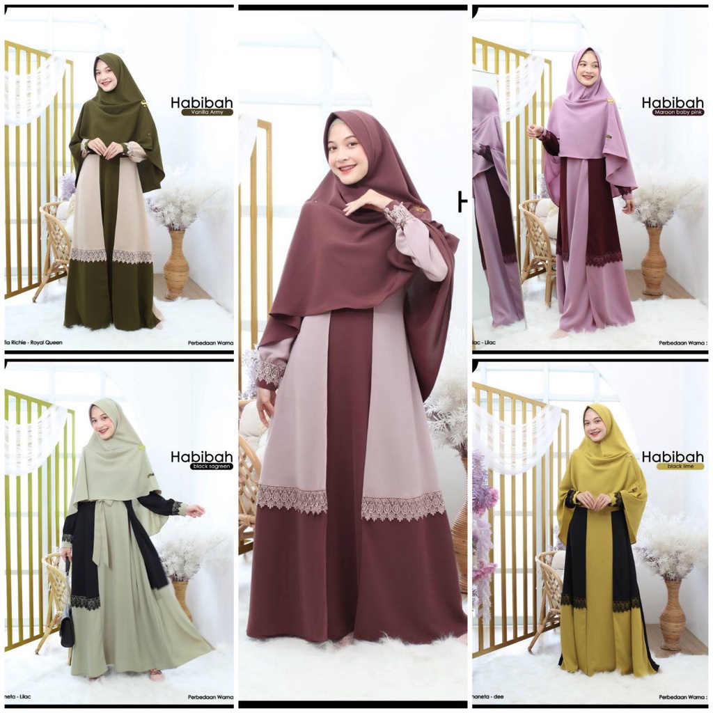 Gamis Habibah SS HIJAB