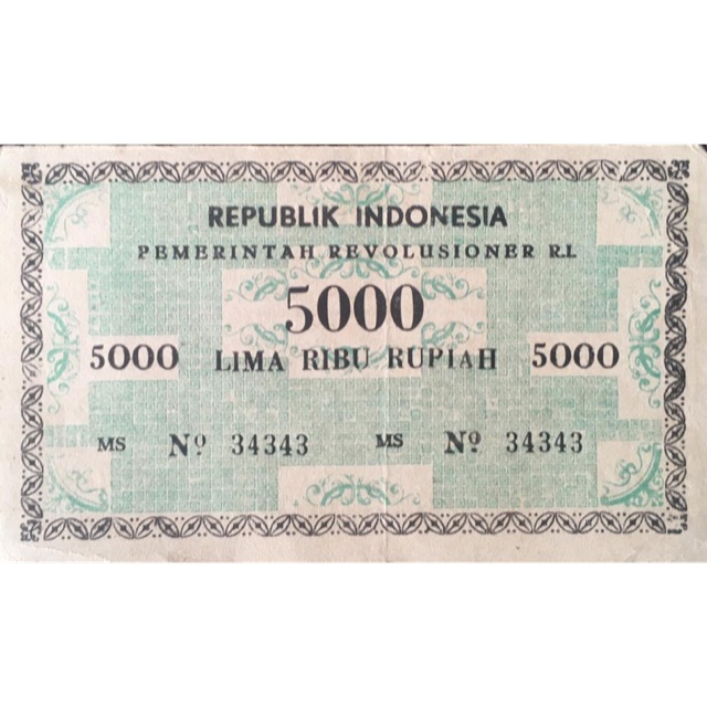 Uang kertas kuno indonesia