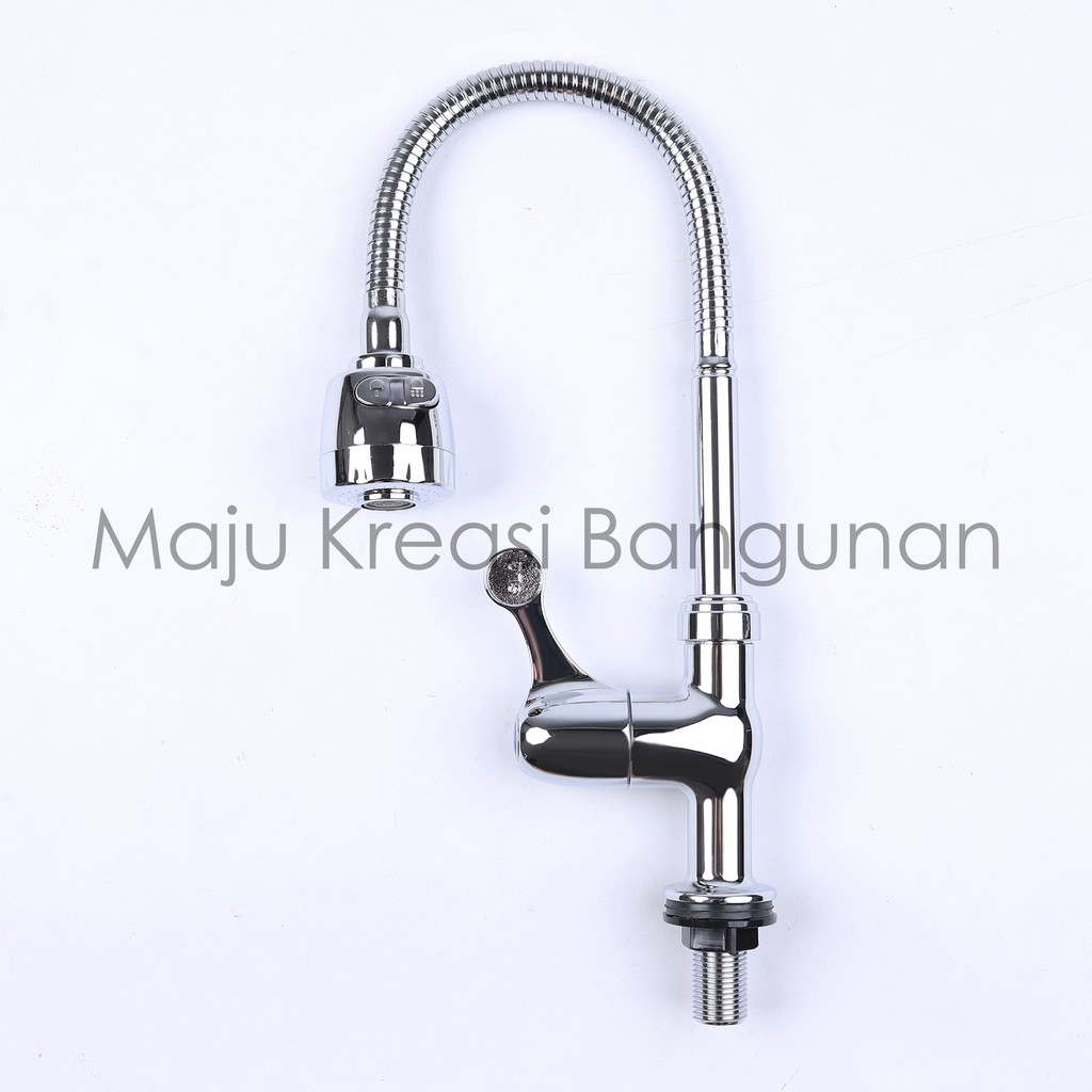 Kran Angsa Fleksibel NEW SOLIGEN PVC Chrome Keran Cuci Piring Flexible Tanam BS4 BS4W BS3C BS3 BS3W