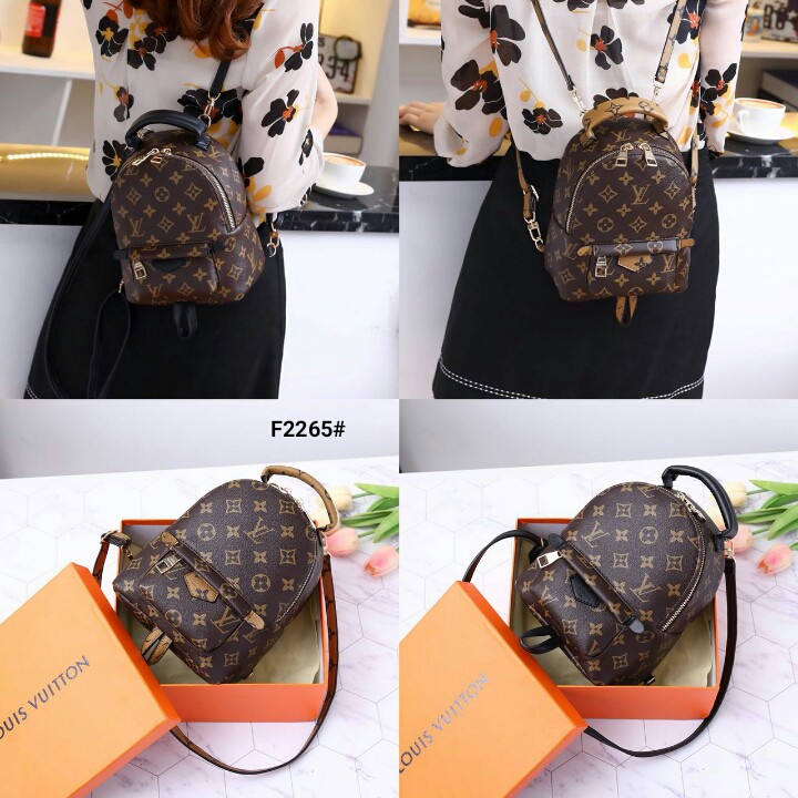 Tas Ransel Lv Louis Vuitton Palm Spring F2265  RFV 94  batam impor original fashion branded reseller