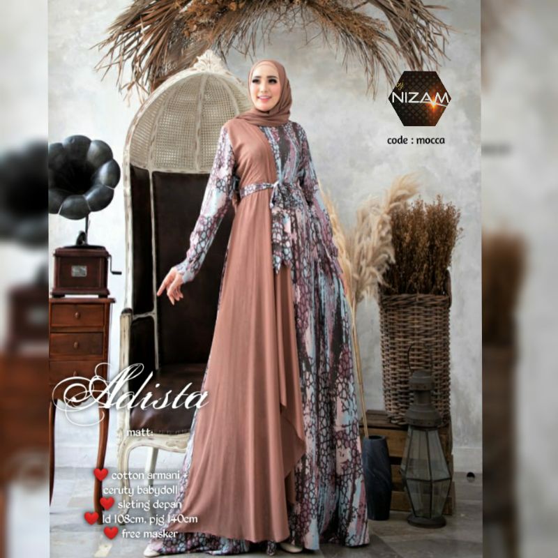 ADISTA MAXY DRESS BY. AZIMA