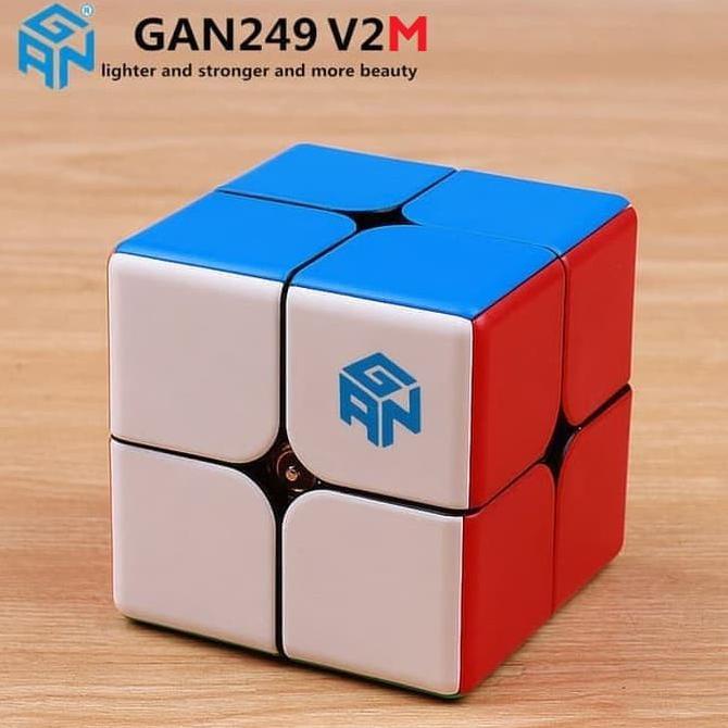 Rubik Gan 249 V2 M 2x2x2 Original Magnetic 2x2 Stickerless