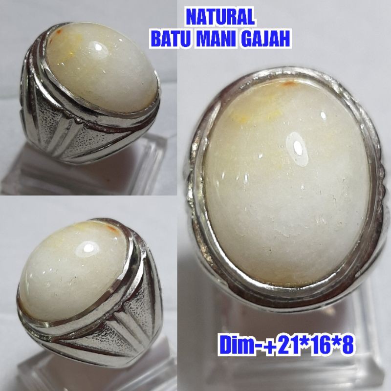 Natural Batu Mani Gajah Jaminan Asli Natural A1 Shopee Indonesia