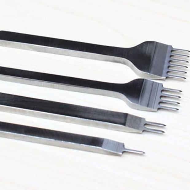 

Update - Pembolong Kulit 4 in 1 Leathercraft Hole Punches Tool 1 2 4 6 Prong ,.