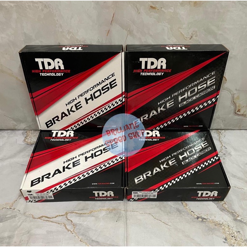 Selang Rem TDR Racing Aerox 155 ABS/ New Aerox Connected ABS NVX Ori