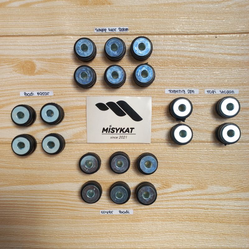 COD/Gratis Ongkir/ Karet bodi lengkap Bosh Fizr/karet plus Bosh Fizr lengkap/bodi yamaha fizr karet 