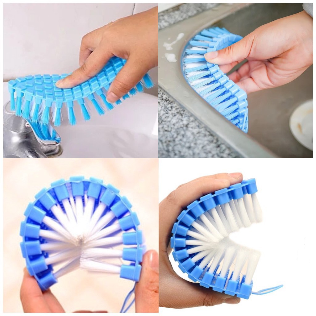 Trend- Sikat Toilet WC Dapur Sikat Baju Flexible Sikat Lentur Serbaguna Closet Brush Pembersih